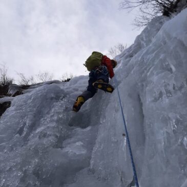 Cascata Pirolin Pirolina – Bella multipitch per principianti in Val Malenco