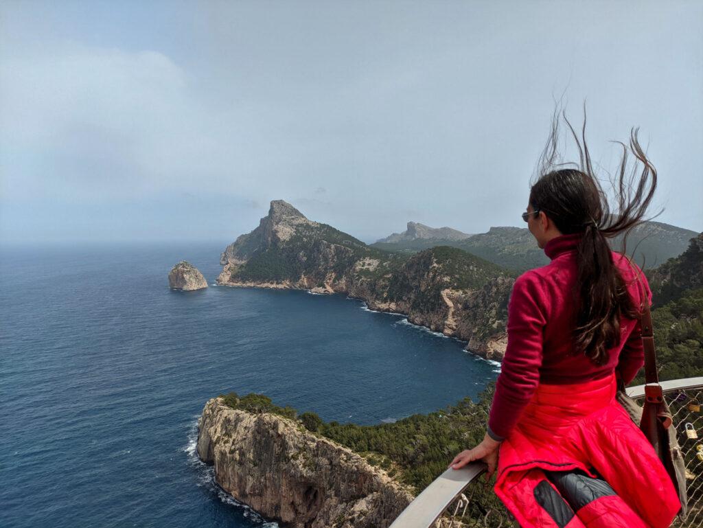 Mirador Es Colomer guardando verso Punta Nau