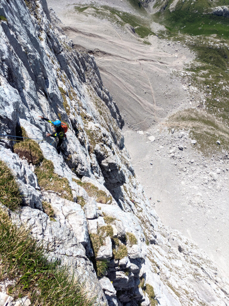 Paolo sulle balze del sesto tiro