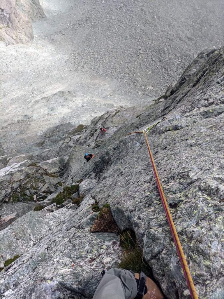 Erica si gode le spettacolari placche del terzo tiro