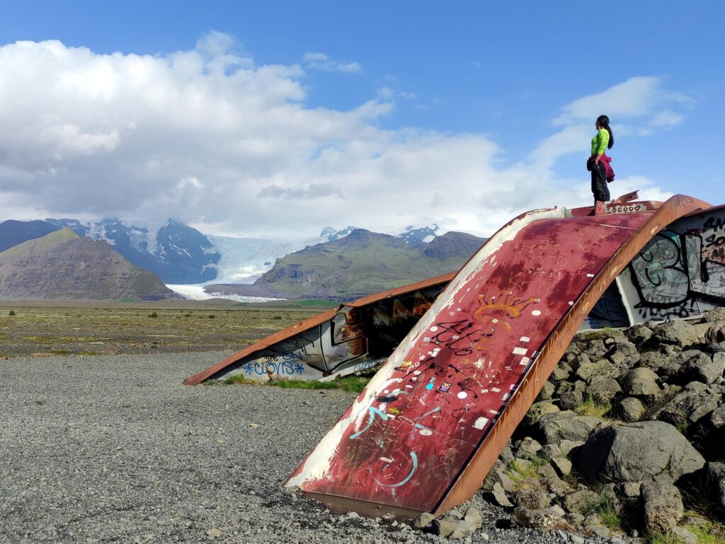 lingua di ghiaccio (una delle tante) del Vatnajökull