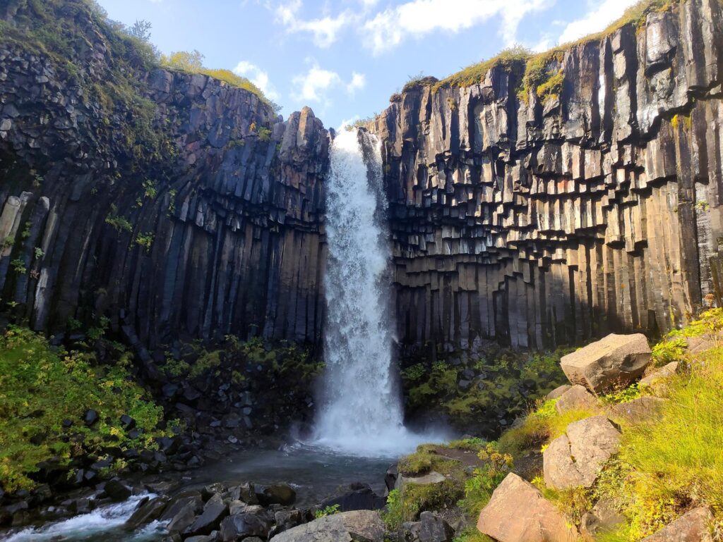 ancora basalti colonnari: le cascate di Svartifoss