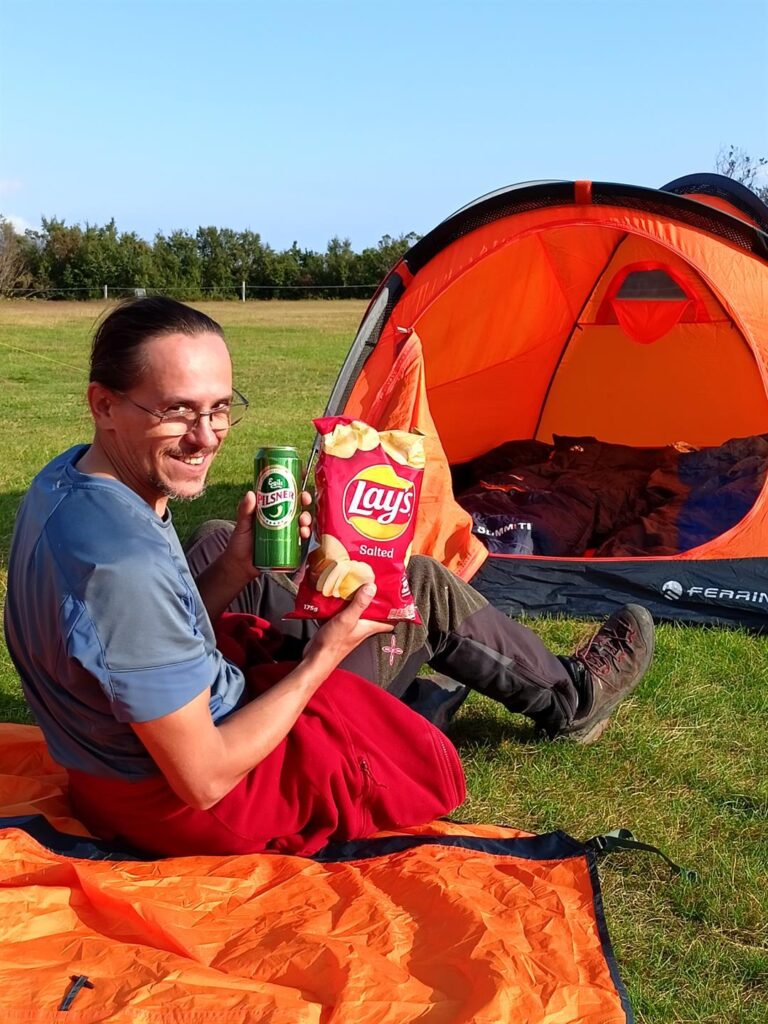 aperitivo con il sole della sera (finalmente!)