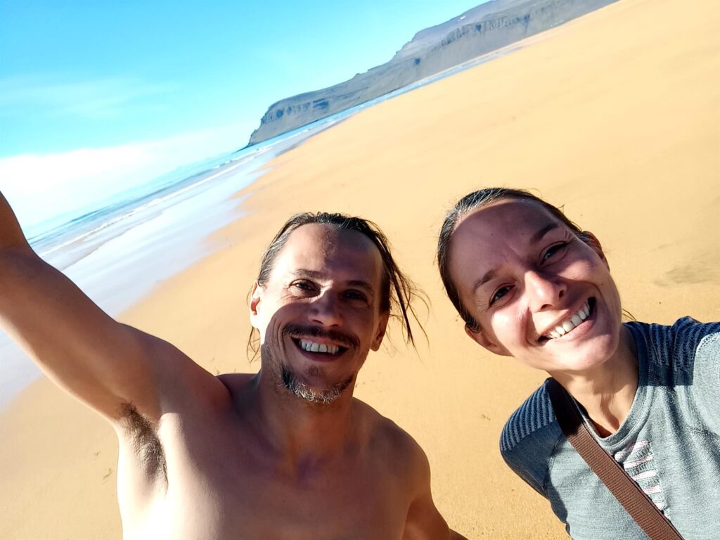 selfie della giornata perfetta: non tira nemmeno vento! (ma siamo in Islanda o cosa???)