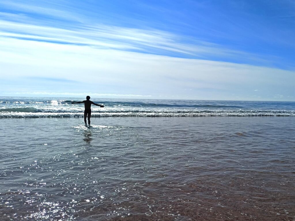 Gabri fa il bagno (quasi)