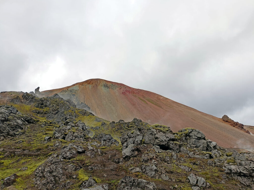 il Brennisteinsalda in tutta la sua bellezza