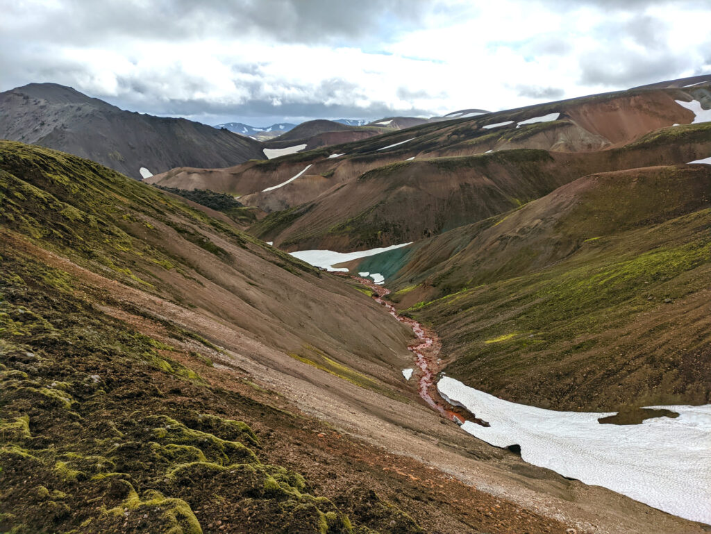 colori incredibili una valle dopo l'altra