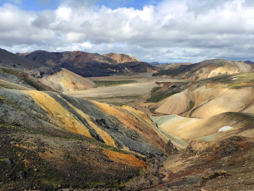 subito prima della piana nuovi colori incredibili