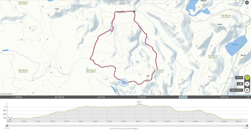 mappa tracciata con outdooractive