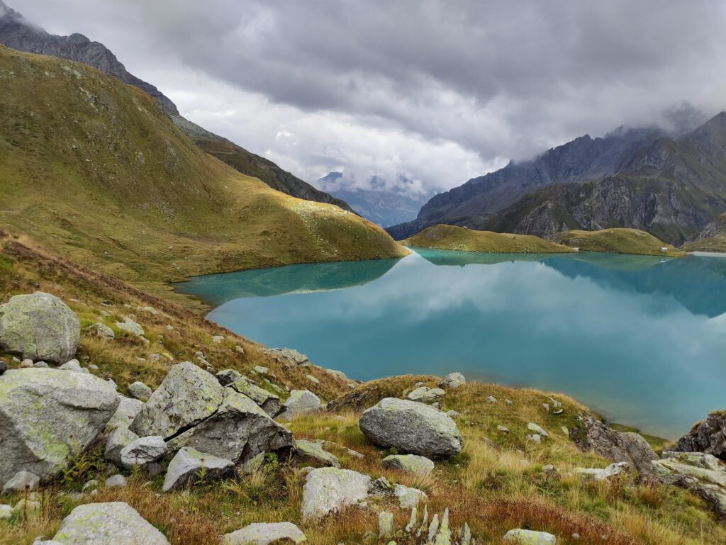 Siamo quasi a bordo lago