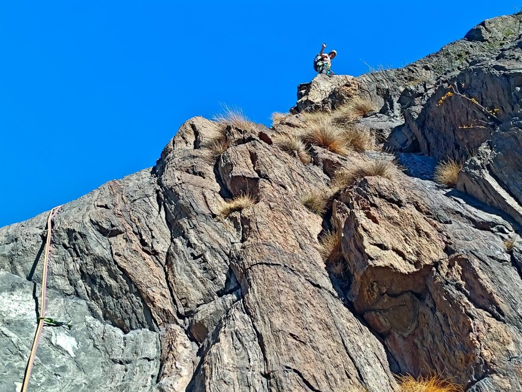 quasi alla fine del quinto tiro