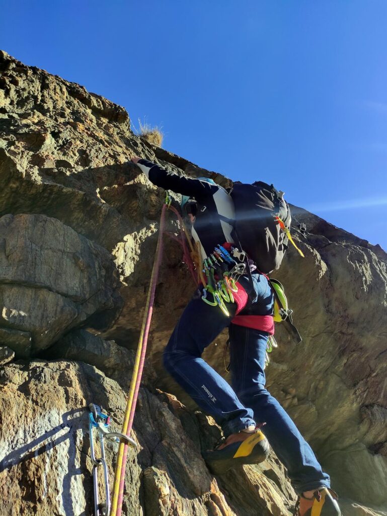 lo strapiombino ammanigliatissimo del quarto tiro