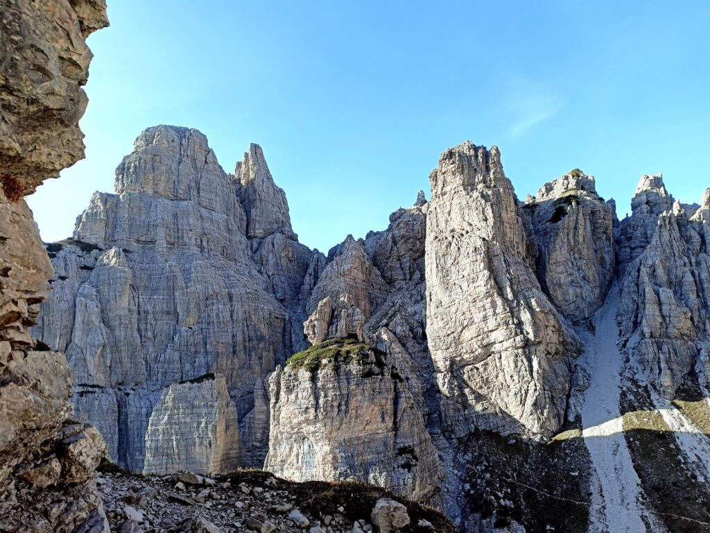 vista dalla sosta della calata Piaz