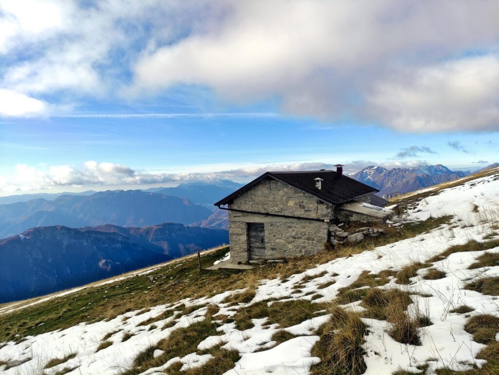 e poi si continua a salire, su vaga traccia ma più spesso a ca$$ de can