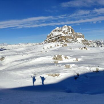 Cima Roma: scialpinismo e ciaspole nel cuore delle Dolomiti