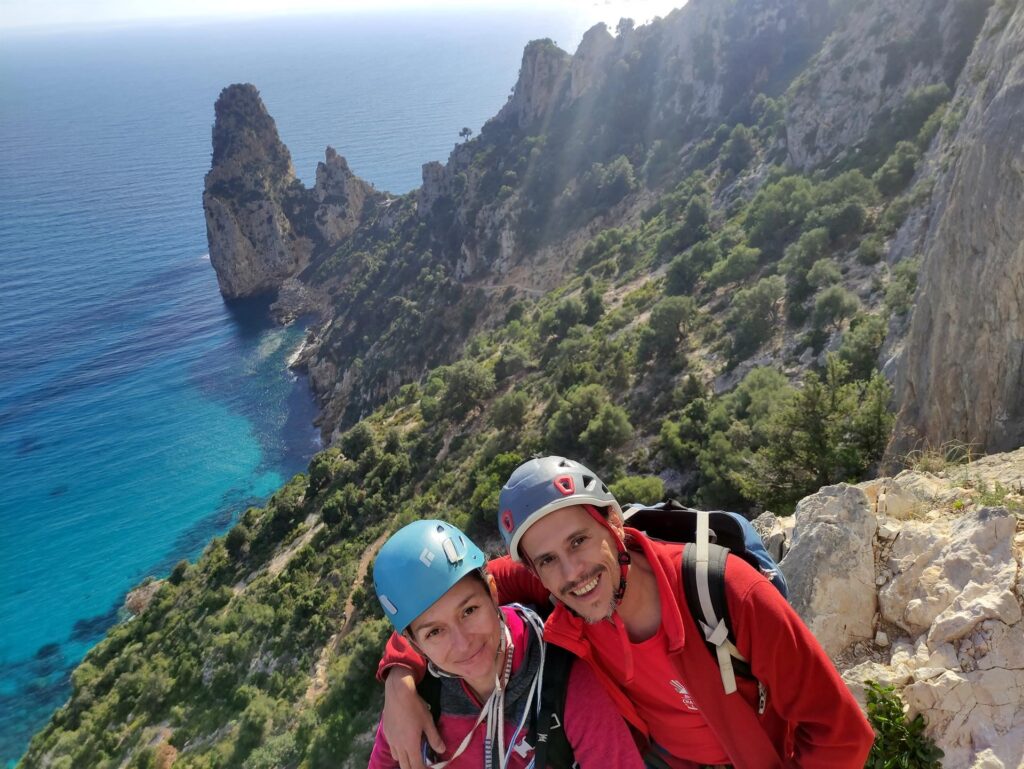 eccoci, noi e la Pedra Longa