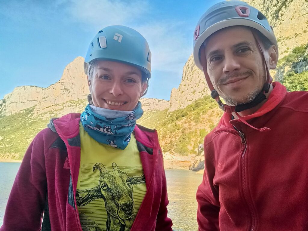 e voilà! benvenuti in Sardegna, in un vero e proprio paradiso per l'arrampicata!