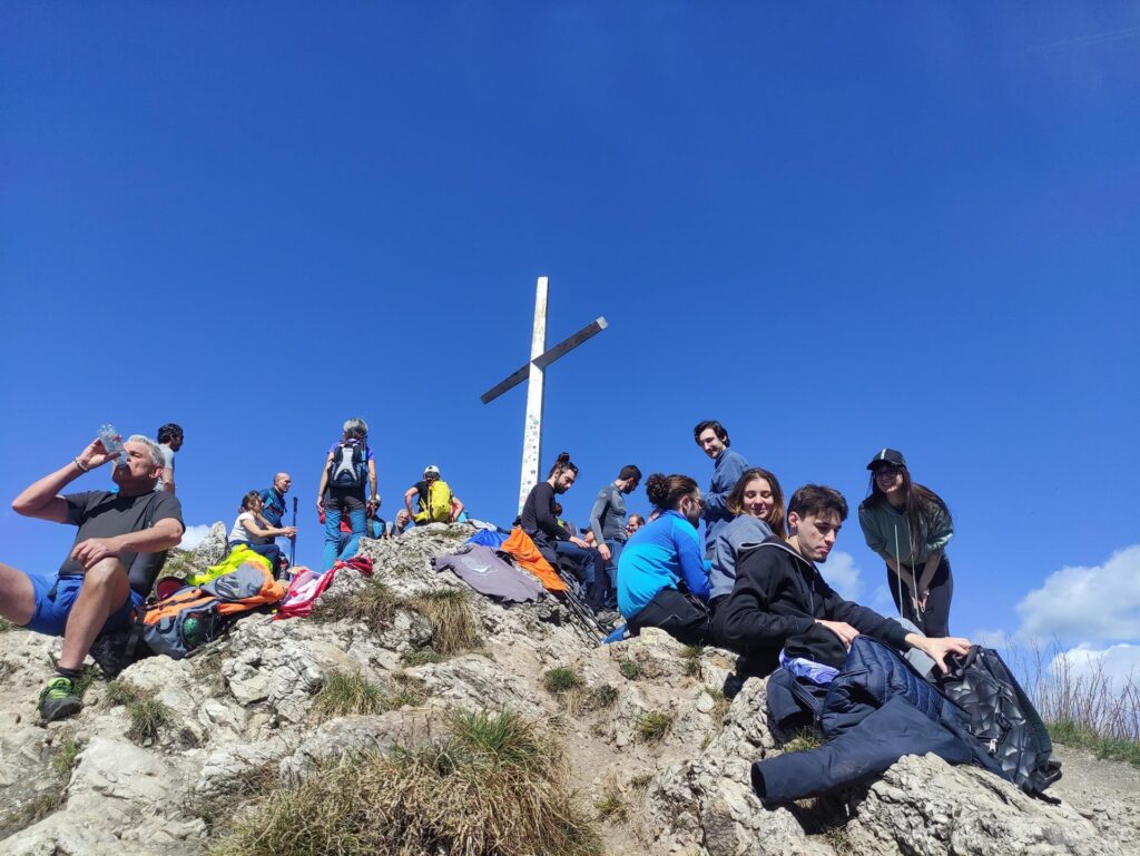 Oggi in cima c&#039;è mezzo mondo!