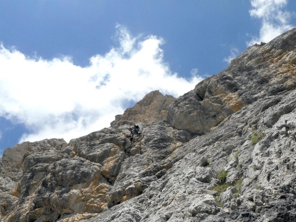 Gabri sul passo chiave del penultimo tiro