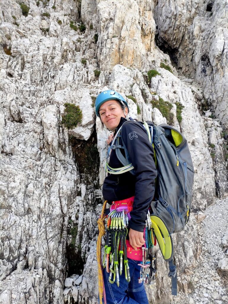 Erica bella carica e pronta ad attaccare le danze