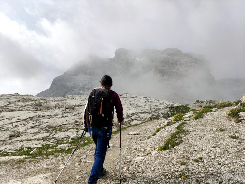 Il sentiero da imboccare è il 305, quello della ferrata Benini