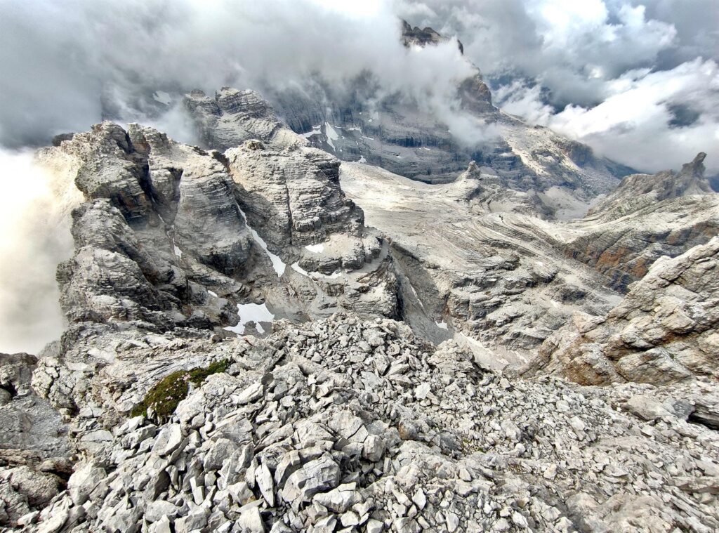 Spettacolare vista dalla Cima Falkner