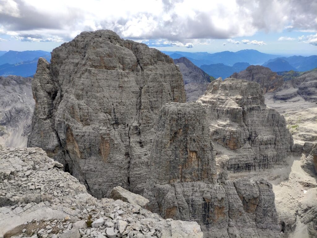 il Campanile Basso e la Brenta Alta