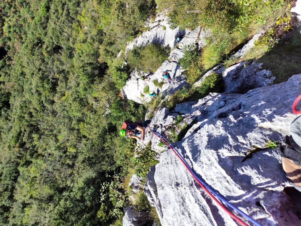 Al termine del quarto tiro di Foto di gruppo su variante Ortofresco