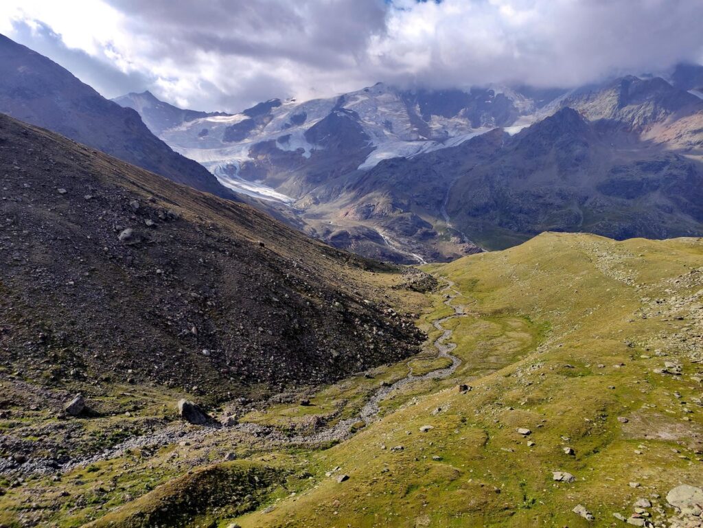 vista verso la Val Rosole, un luogo davvero ameno