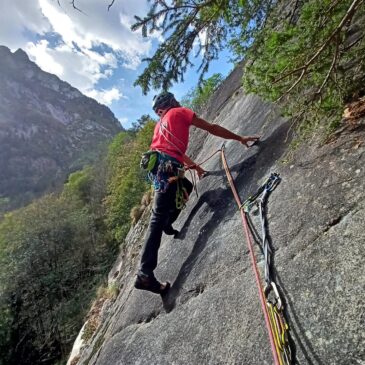 Via Vietato vietare – El Schenun – Plaisir in Val Masino