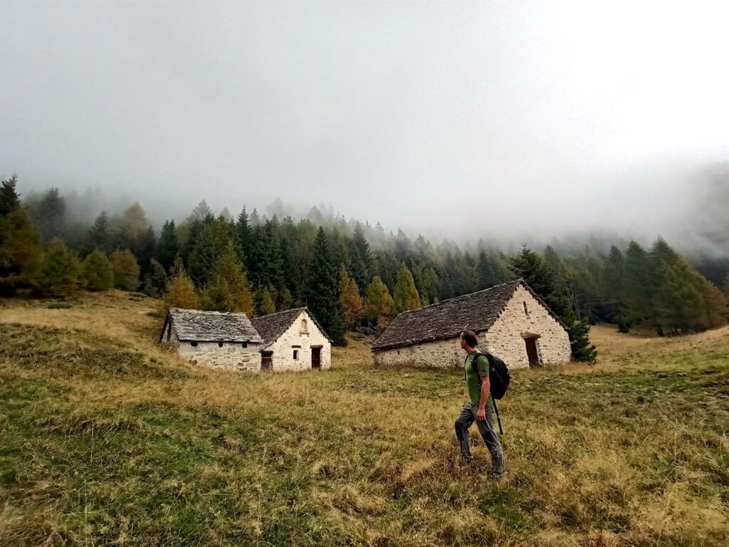 bell'Alpe apparentemente abbandonata