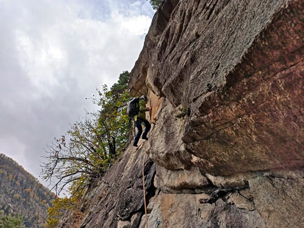 Gabri sul traverso del quinto tiro: piedi delicati, mani buone