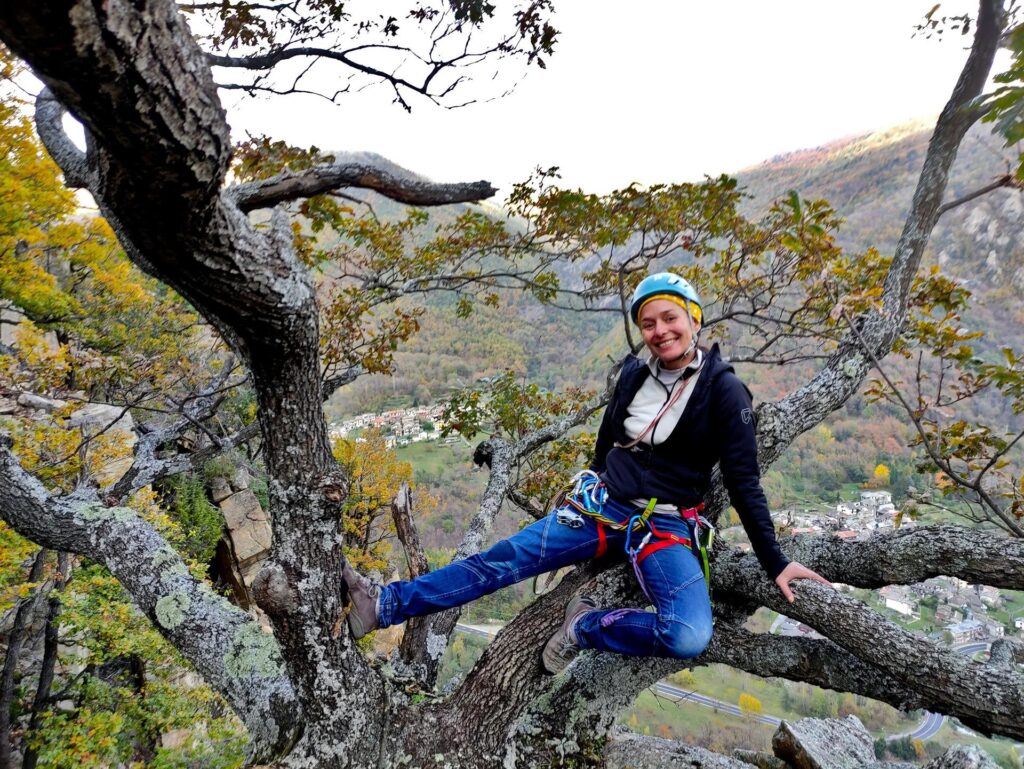 Erica sulla quercia di vetta: simulazione di calcio volante