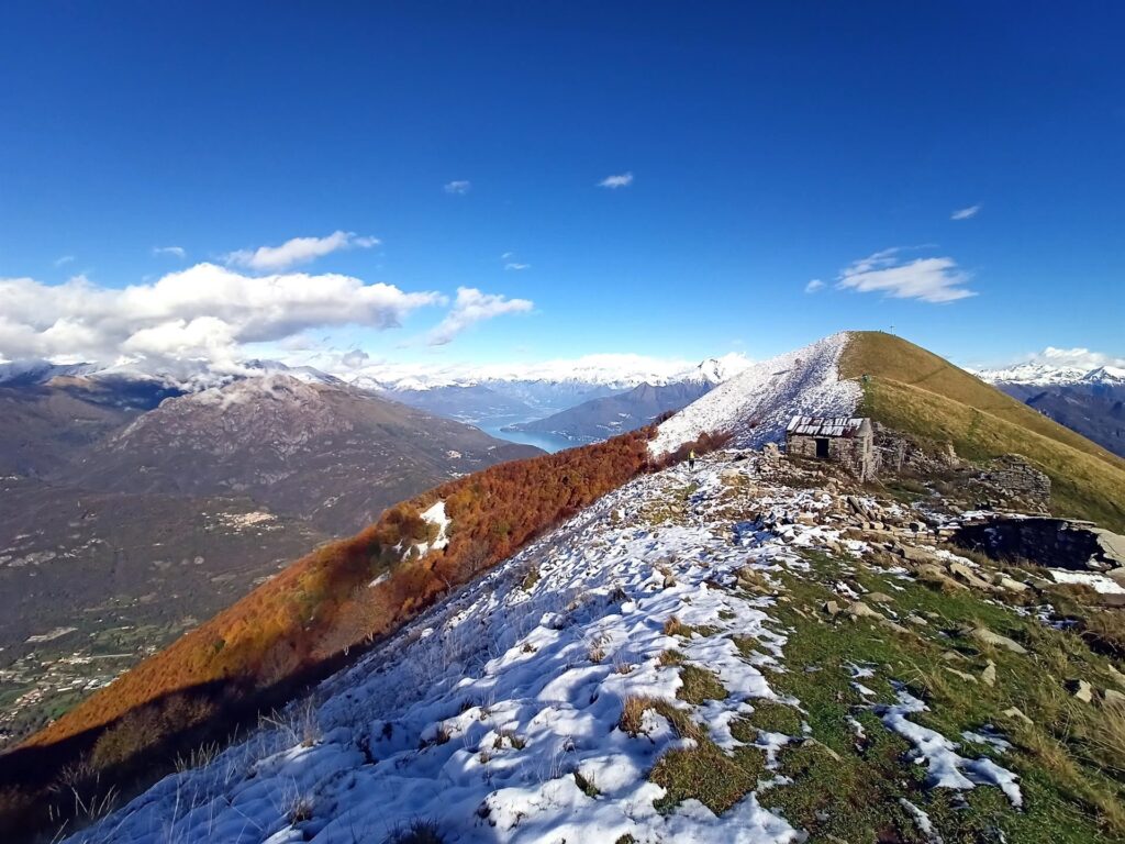 piccola alpe abbandonata poco prima del Crocione