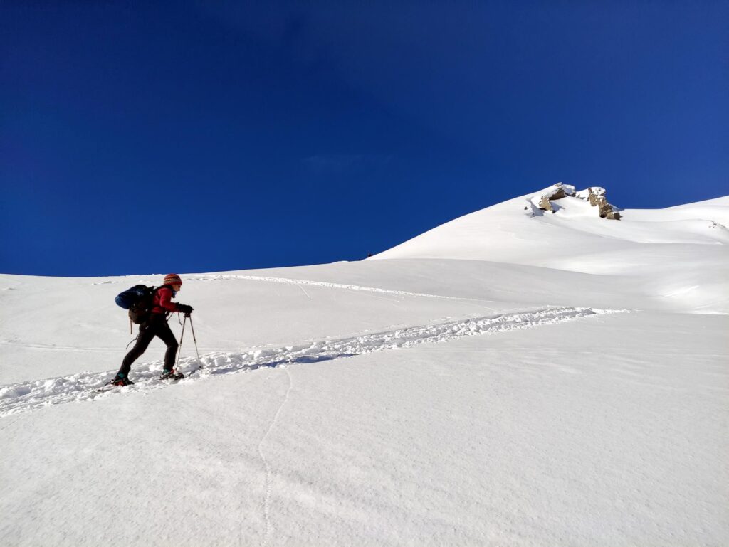 percorso buono anche per le ciaspole