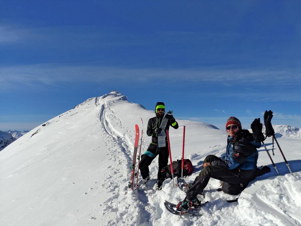 cima! il meritato riposo