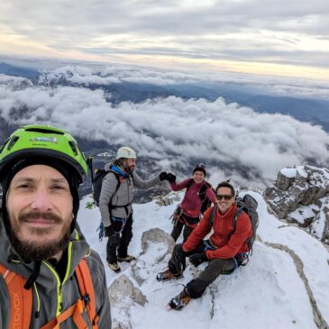 Grignetta: Cresta Sinigaglia integrale… quasi invernale