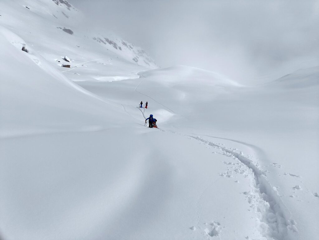 Da qui in avanti dovremo tracciare tutto noi