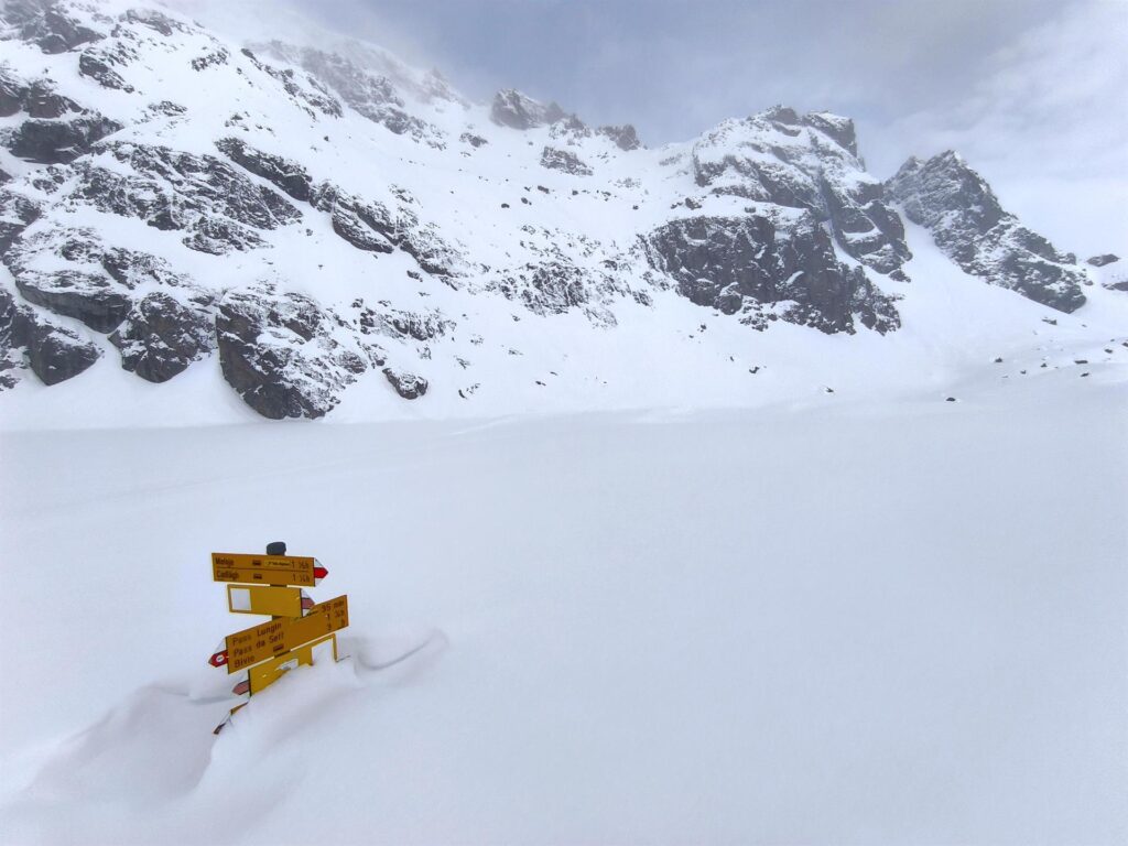 Ed eccoci finalmente al lago! Vista spettacolare che però vedremo solo per pochi minuti. Poi il cielo si coprirà completamente