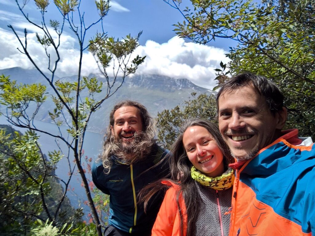 Selfie di "vetta" tutti insieme!