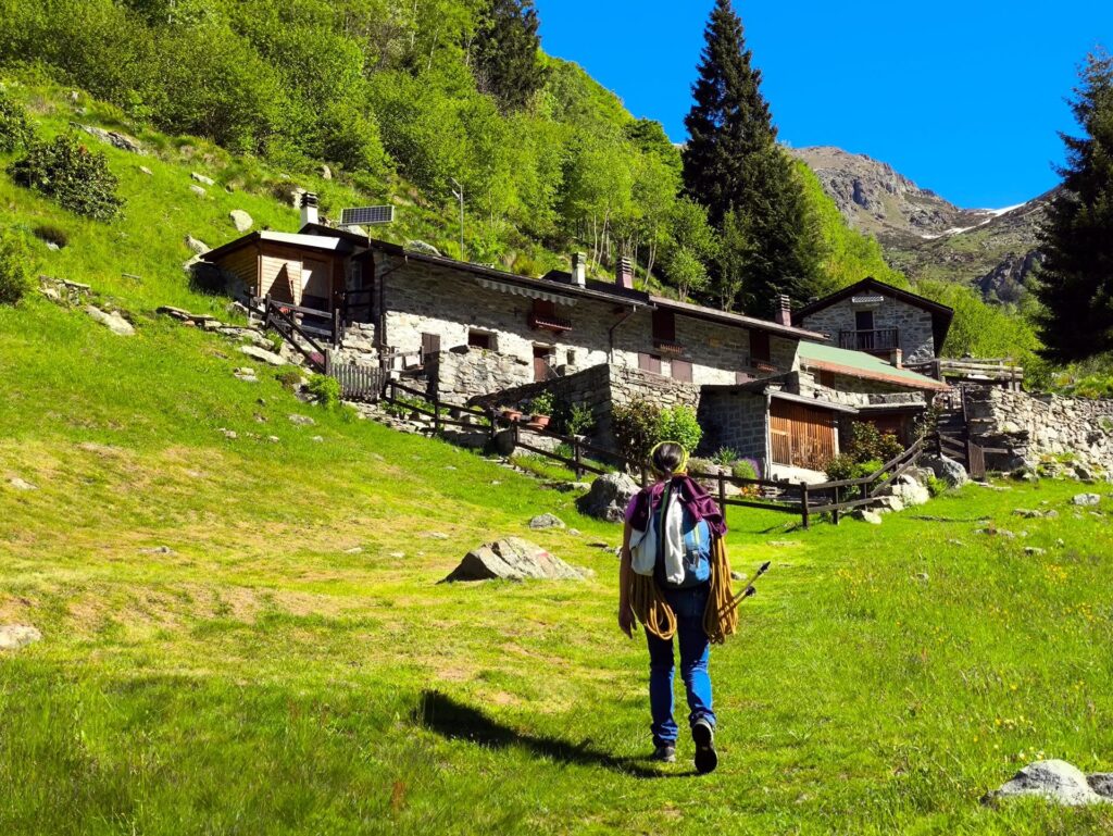 Alpe le Piane, un piccolo paradiso evidentemente frequentato e manutenuto