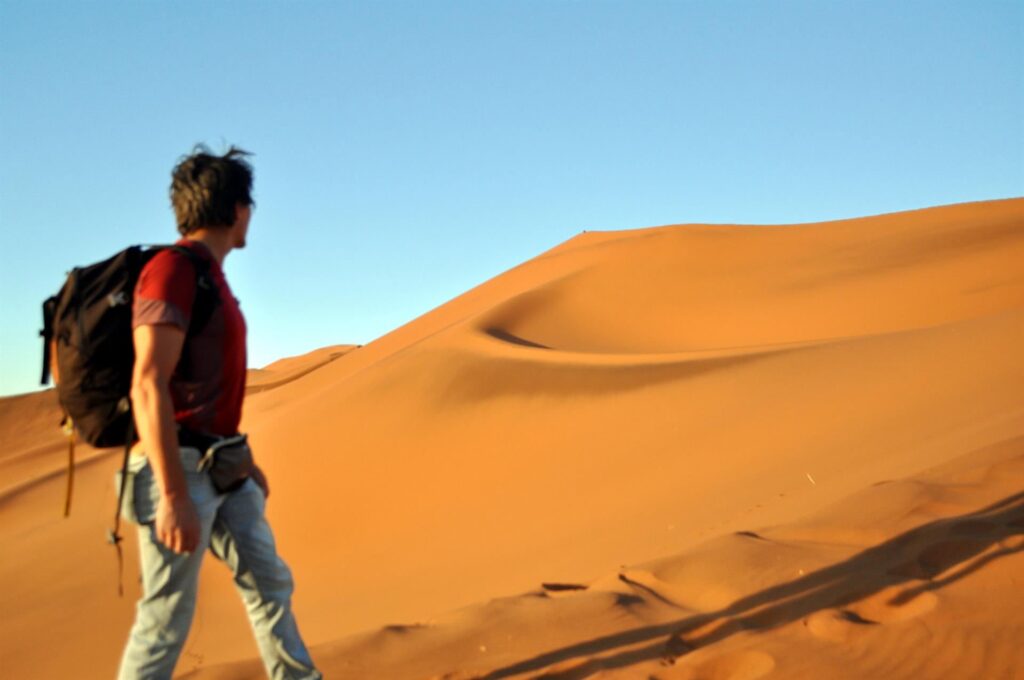 le dune sembrano di seta