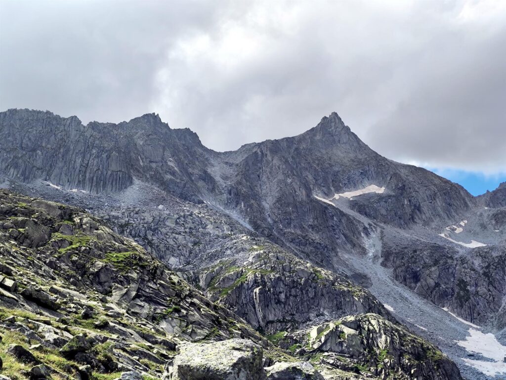 Ultimo saluto alla nostra bella cima di oggi