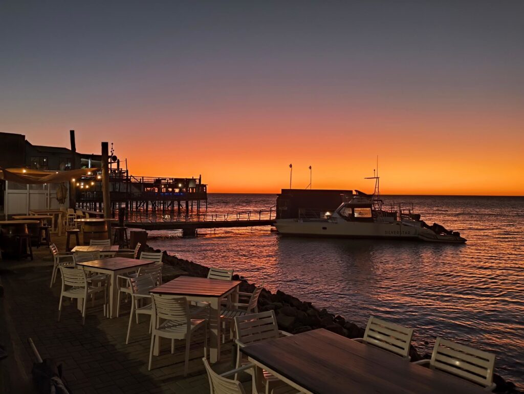 ennesimo tramonto da urlo, questa volta sull&#039;oceano