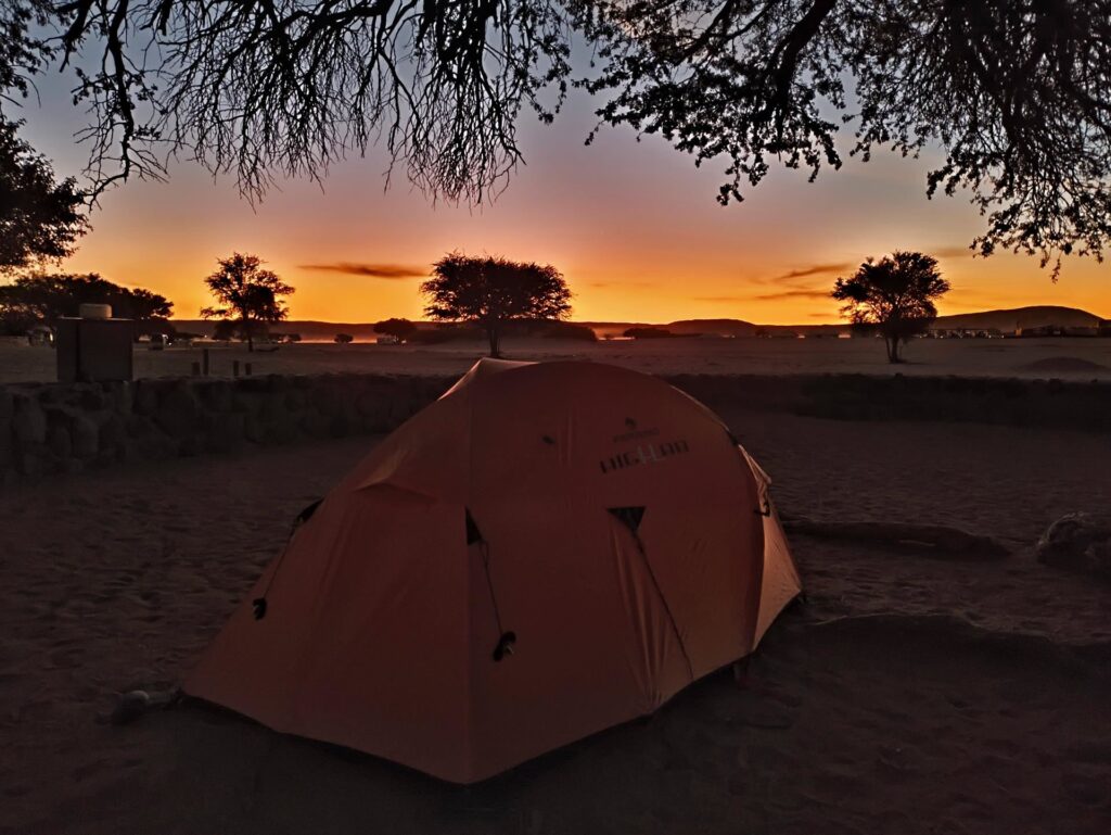 un altro tramonto magico nel deserto per noi