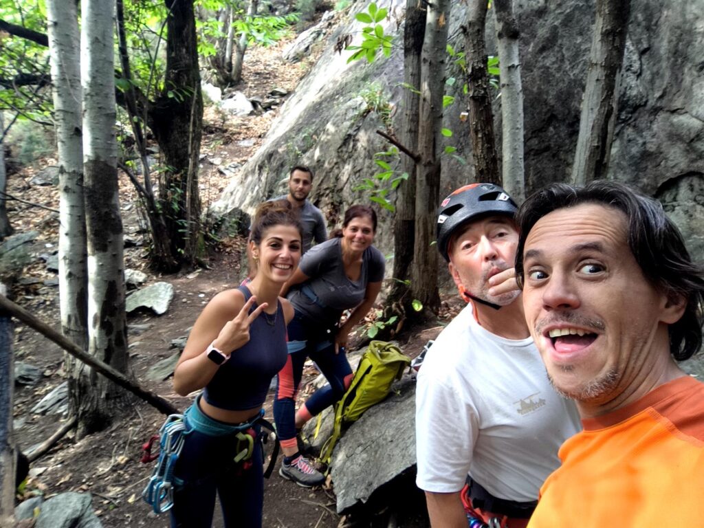 Altro selfie della ciurma, stavolta con anche il mio faccione😅