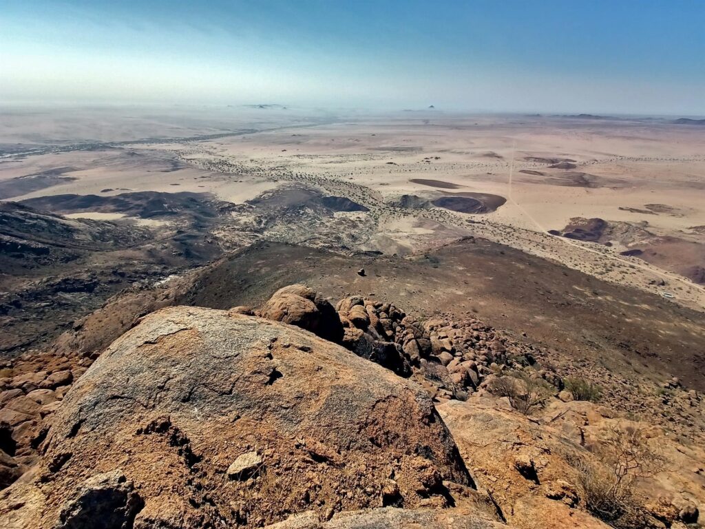 una vista spaziale
