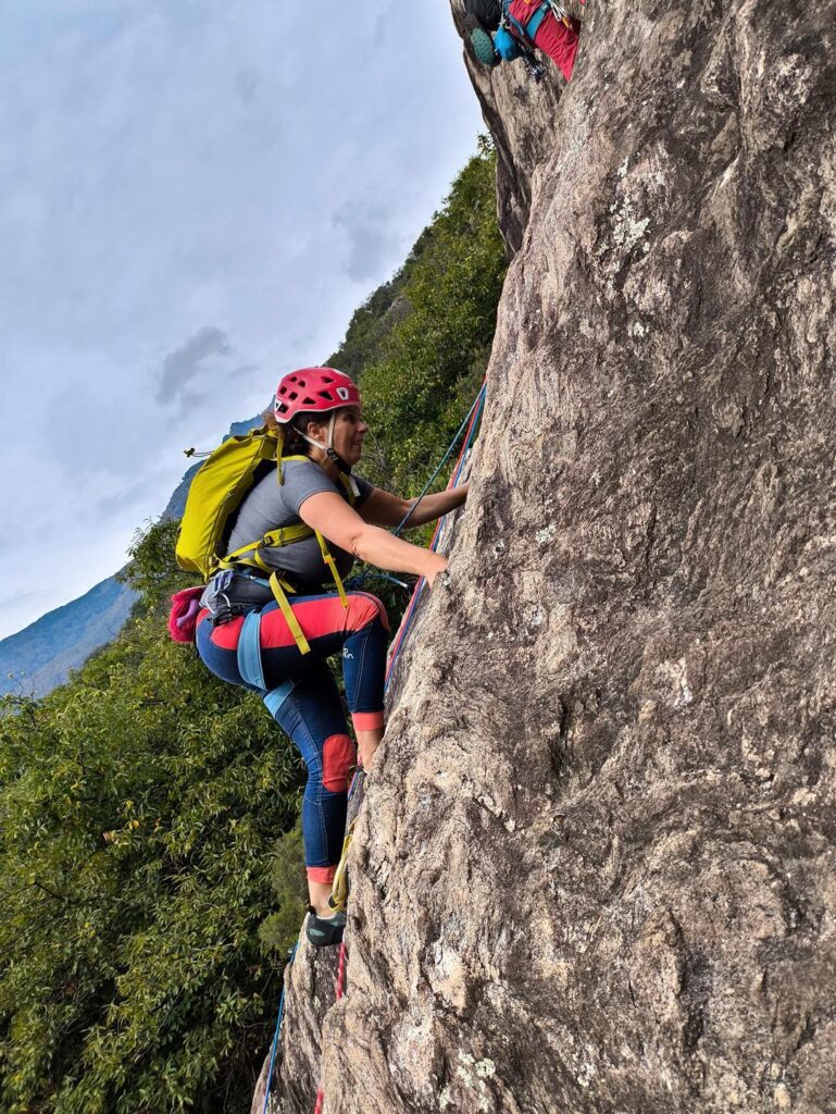 Laura si gode la placca del secondo tiro