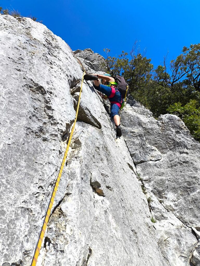la sezione più impegnativa del sesto tiro, di movimento