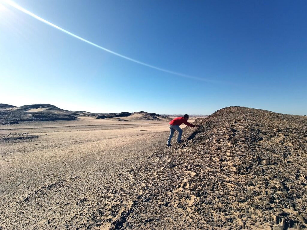 un deserto che è un&#039;immensa pietraia
